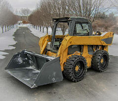 Solid Flatproof Skidsteer Tire