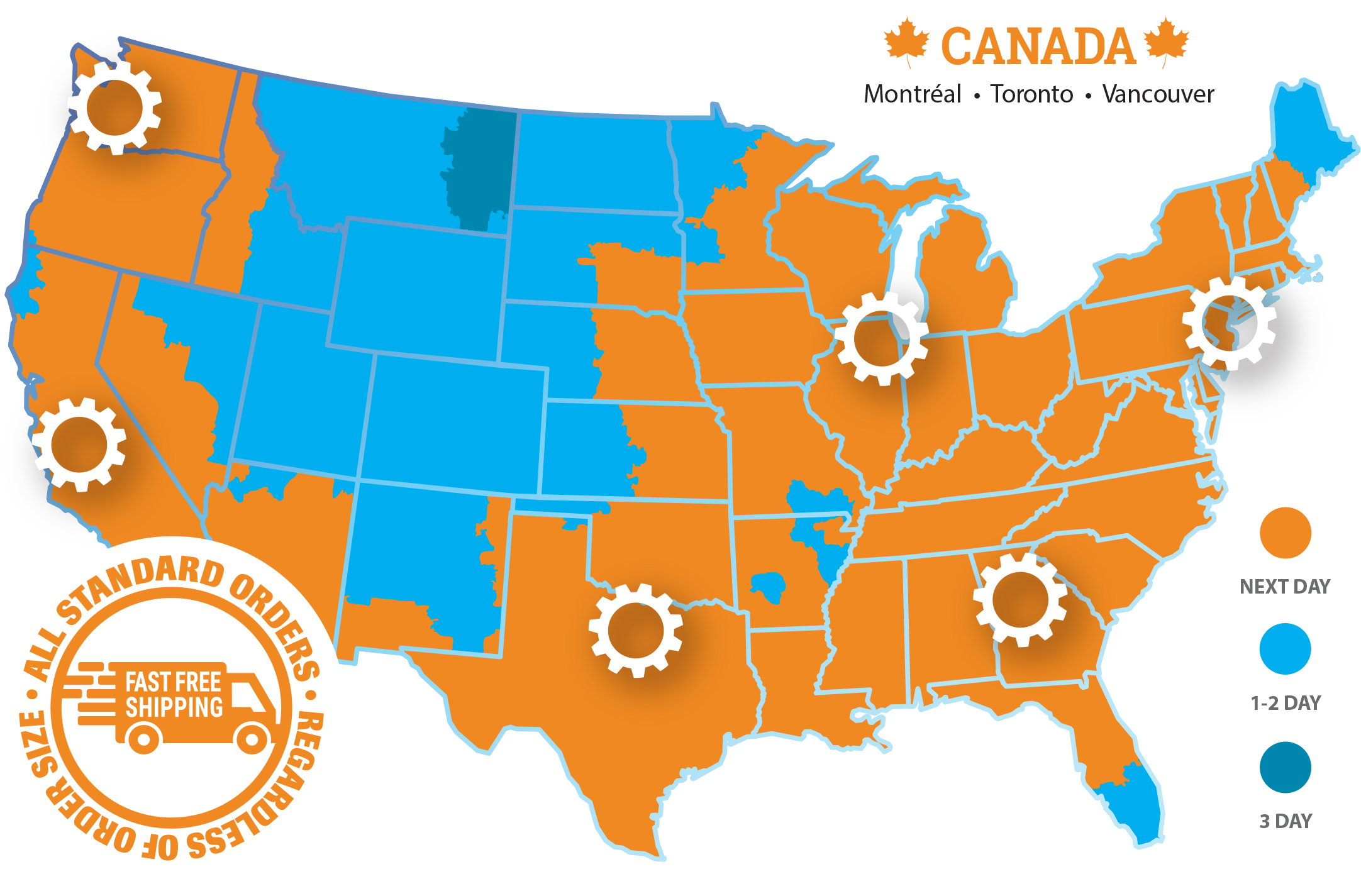 Shipping Map